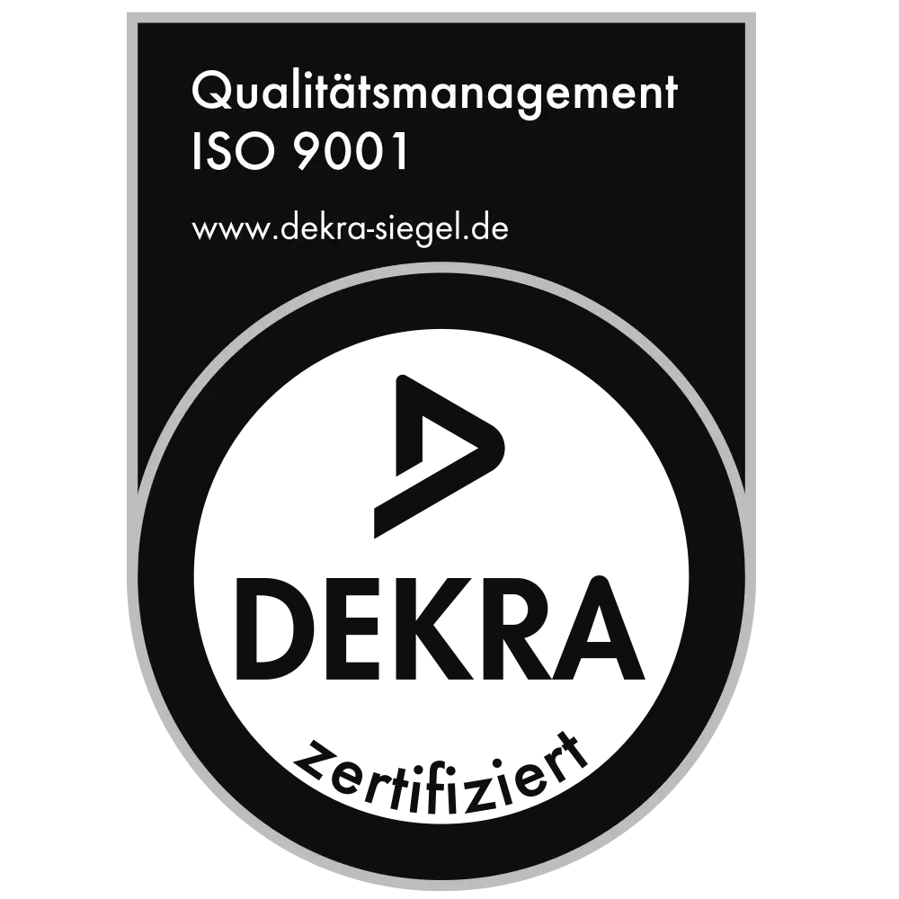 DEKRA ISO 9001 Zertifizierung